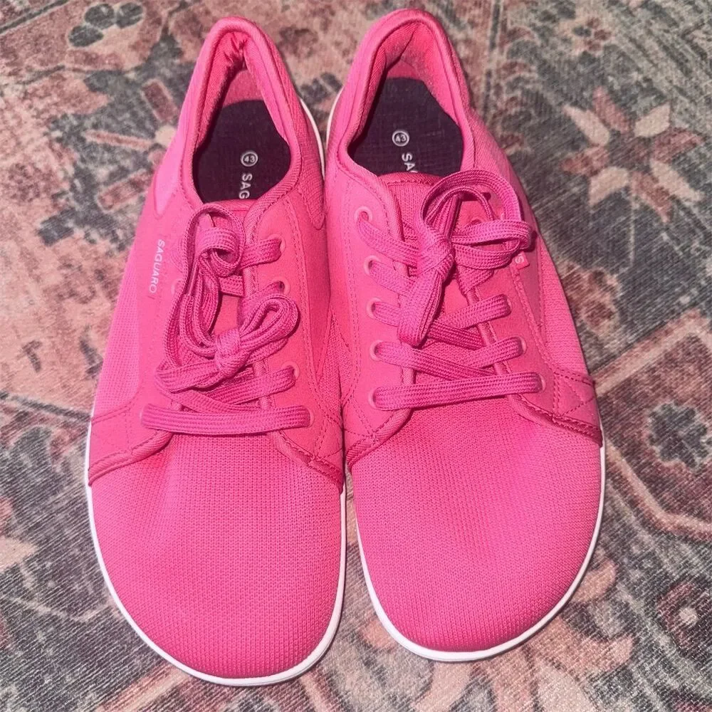 New SAGUARO Luck I Women's Barefoot Wide Toebox Sneakers Size 12/EU 43 Athletic‎
